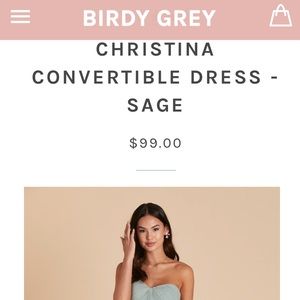 Birdy Grey convertible dress in sage